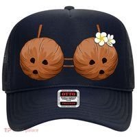 Summer Coconut Bra Halloween Hawaii Hat thumb 0