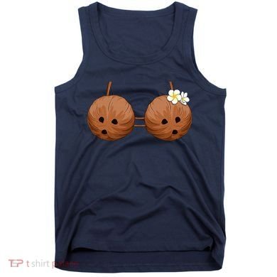 Summer Coconut Bra Halloween Hawaii Tank Top