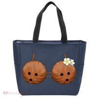 Summer Coconut Bra Halloween Hawaii Tote Bag thumb 0