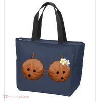 Summer Coconut Bra Halloween Hawaii Tote Bag thumb 3