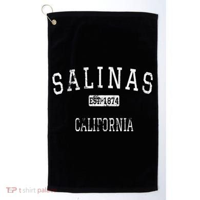 Salinas California Ca Vintage Golf Towel