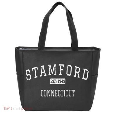 Stamford Connecticut Ct Vintage Tote Bag