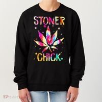 Stoner Chick Cannabis Stoner Marijuana Cannabis Women's Sweatshirt thumb 0