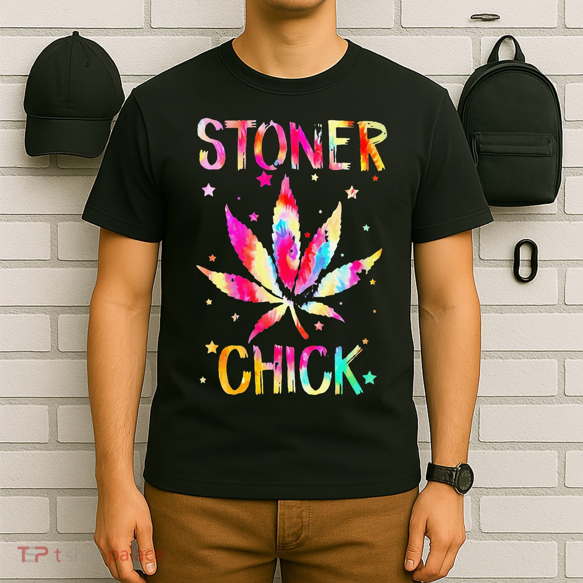 Stoner Chick Cannabis Stoner Marijuana Cannabis T-Shirt