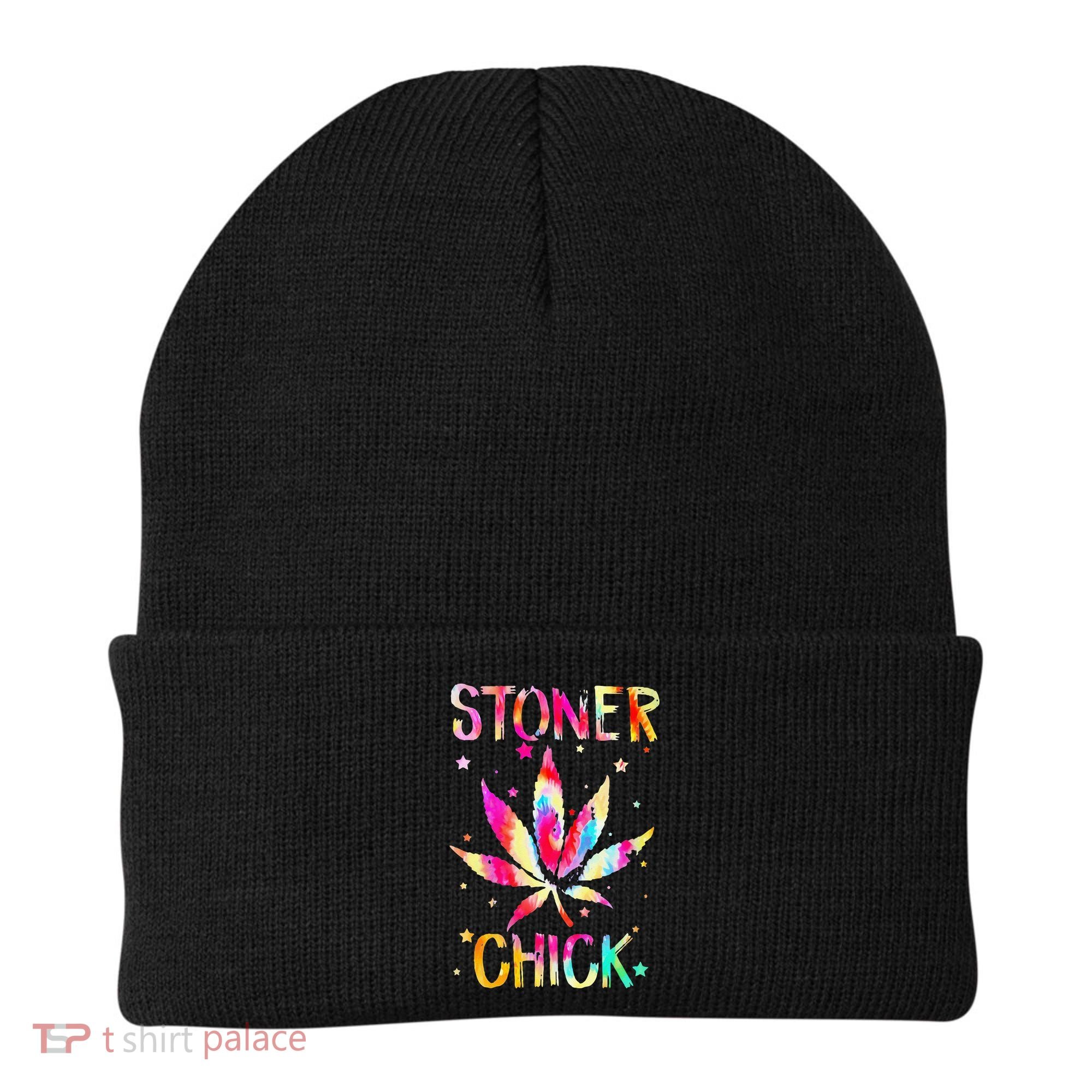 Stoner Chick Cannabis Stoner Marijuana Cannabis Beanie
