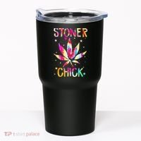 Stoner Chick Cannabis Stoner Marijuana Cannabis Tumbler thumb 0