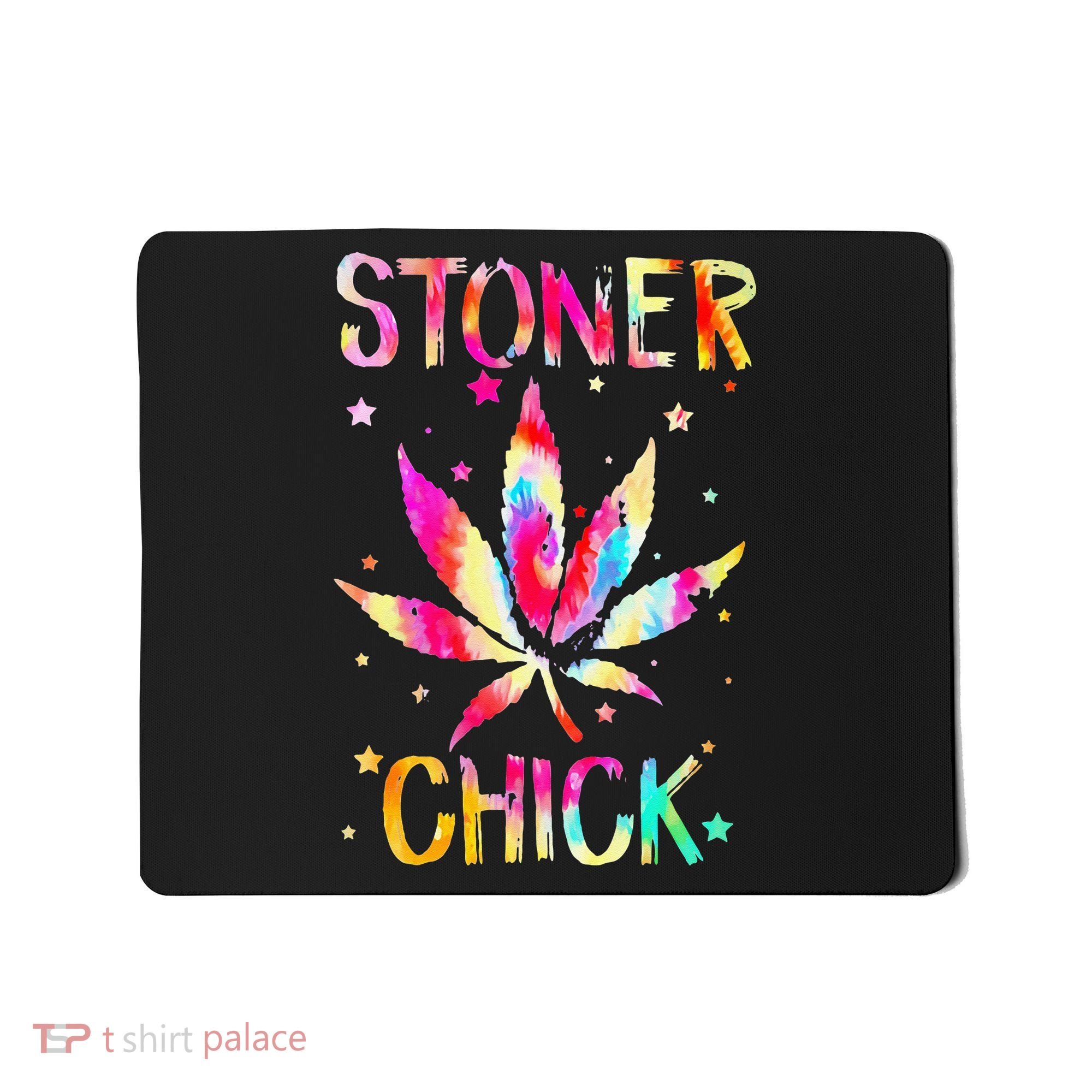 Stoner Chick Cannabis Stoner Marijuana Cannabis Mousepad