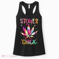 Stoner Chick Cannabis Stoner Marijuana Cannabis Women's Tank Top thumb 0