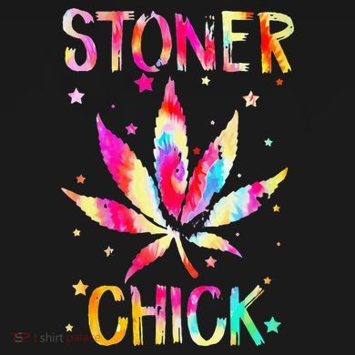 Stoner Chick Cannabis Stoner Marijuana Cannabis PosiCharge Competitor Tank