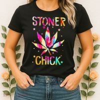 Stoner Chick Cannabis Stoner Marijuana Cannabis Women's T-Shirt thumb 2