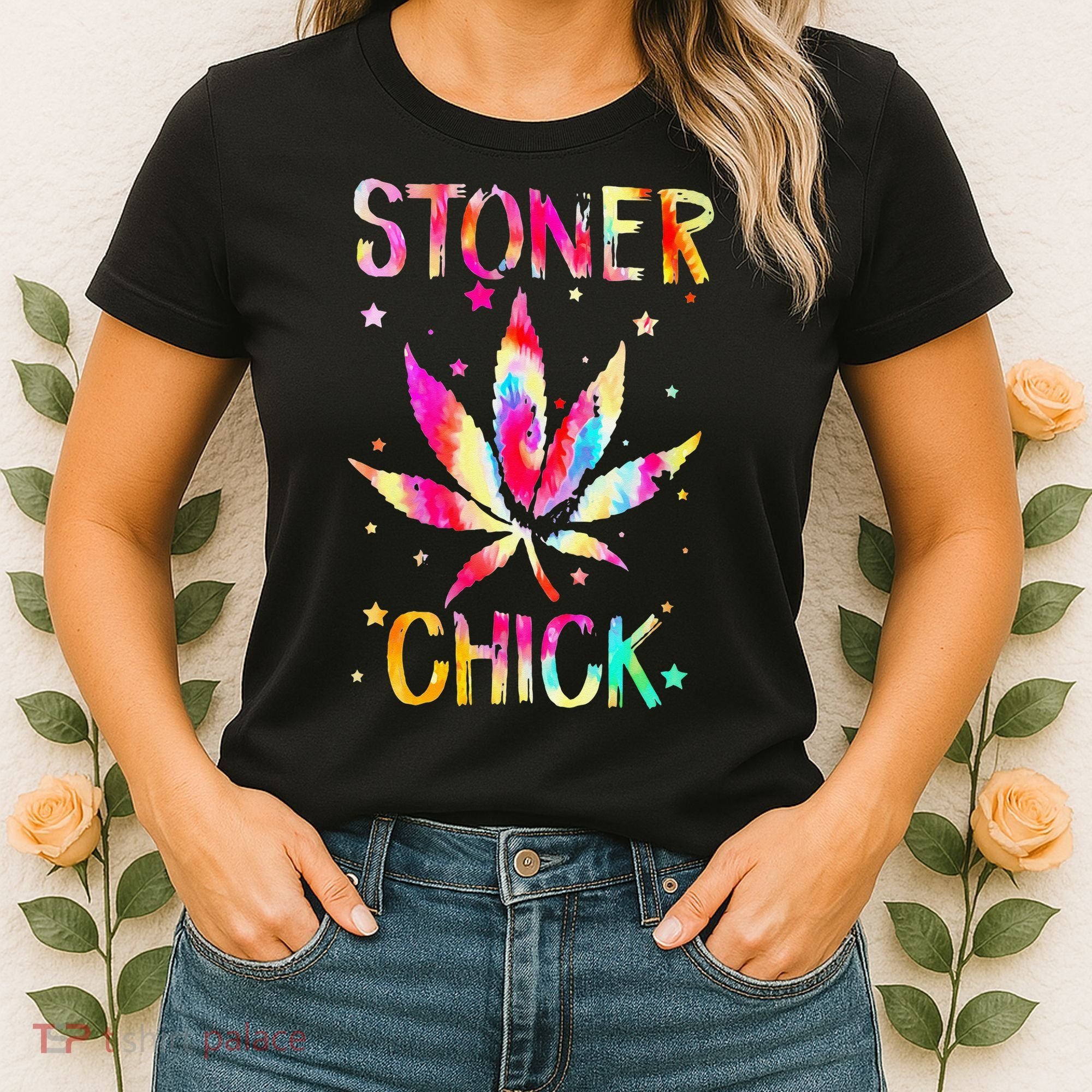 Stoner Chick Cannabis Stoner Marijuana Cannabis Women's T-Shirt