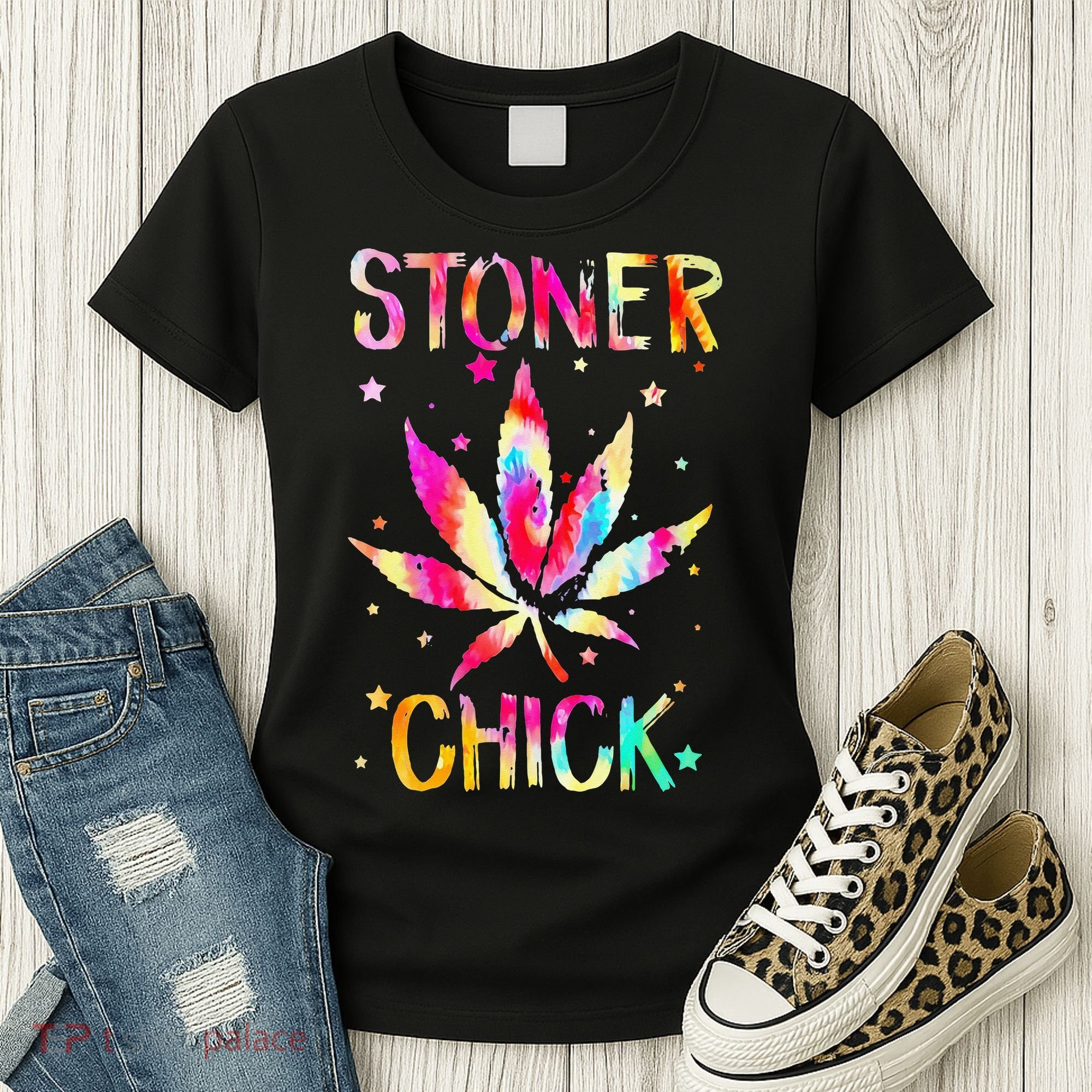 Stoner Chick Cannabis Stoner Marijuana Cannabis Women's T-Shirt