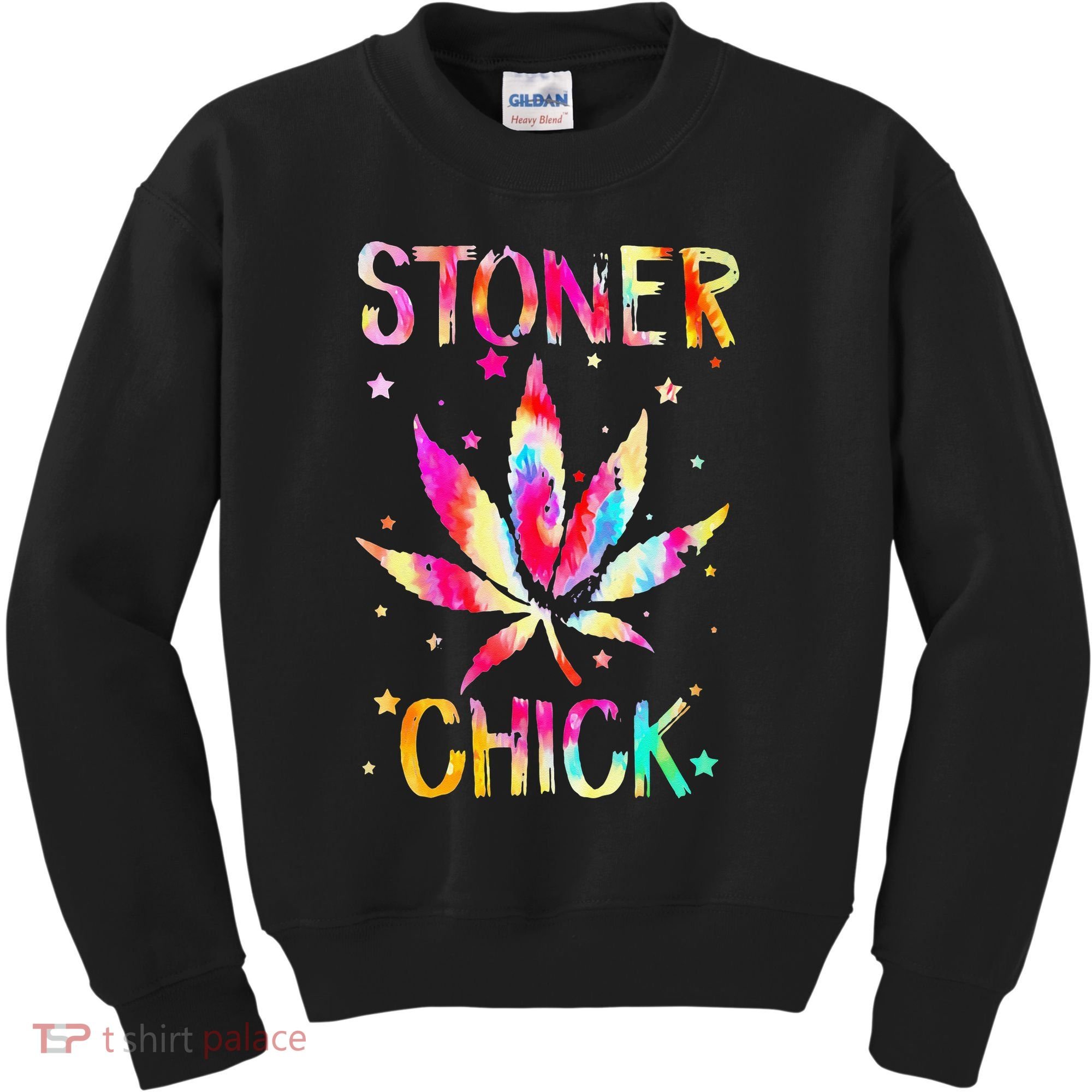 Stoner Chick Cannabis Stoner Marijuana Cannabis Kids Sweatshirt