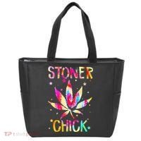 Stoner Chick Cannabis Stoner Marijuana Cannabis Tote Bag thumb 0