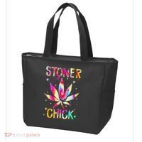 Stoner Chick Cannabis Stoner Marijuana Cannabis Tote Bag thumb 3