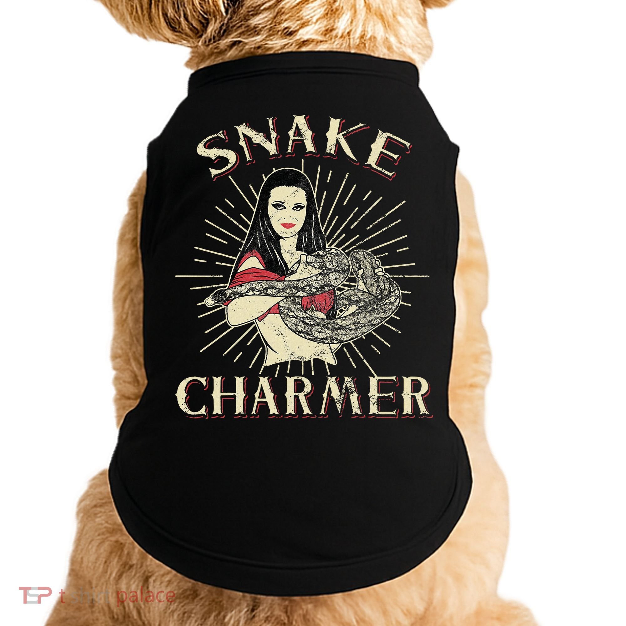 Snake Charmer Circus Party Snake Lover Gift Circus Doggie Tank