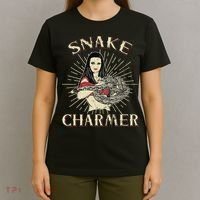 Snake Charmer Circus Party Snake Lover Gift Circus T-Shirt thumb 4