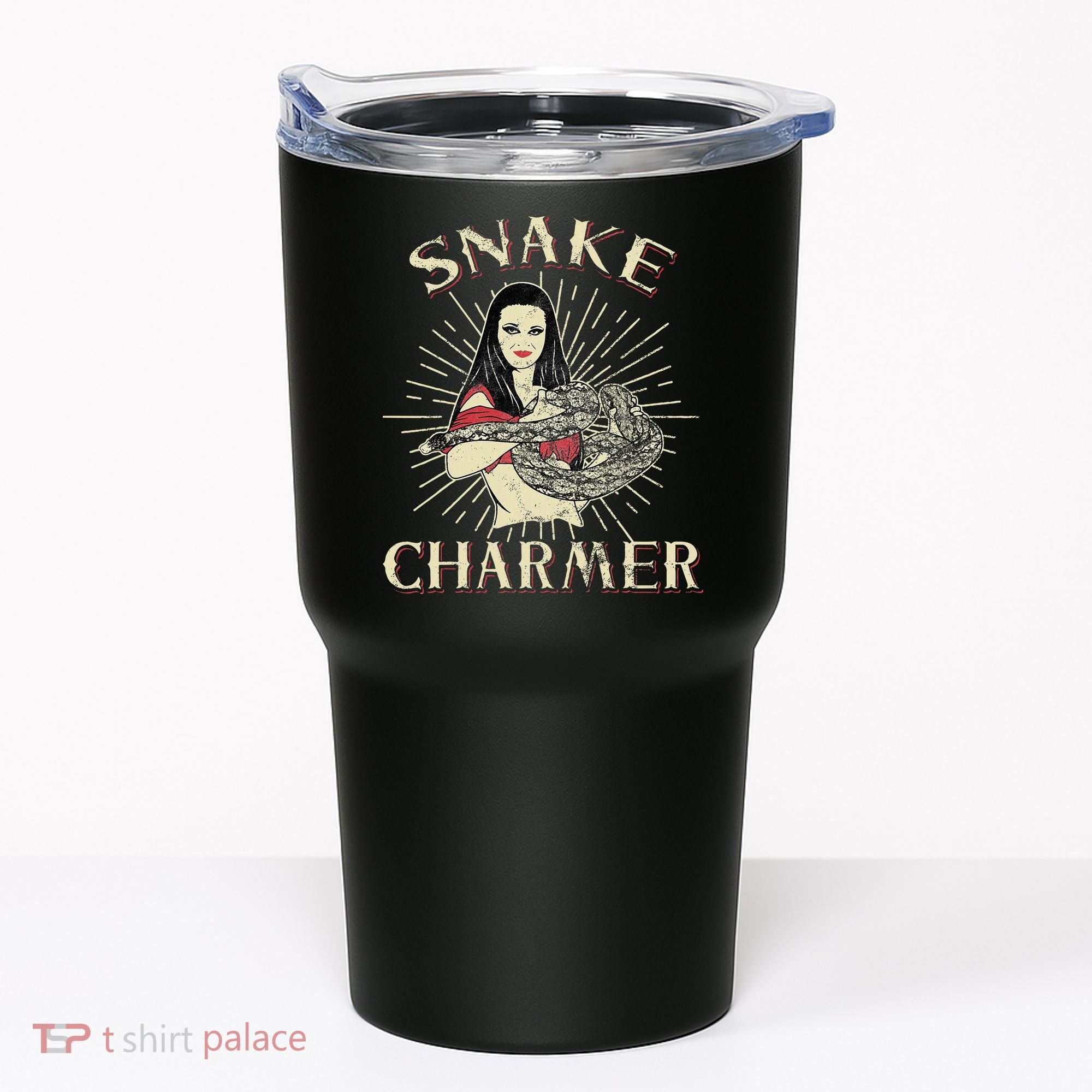 Snake Charmer Circus Party Snake Lover Gift Circus Tumbler