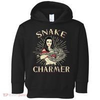 Snake Charmer Circus Party Snake Lover Gift Circus Toddler Hoodie thumb 0
