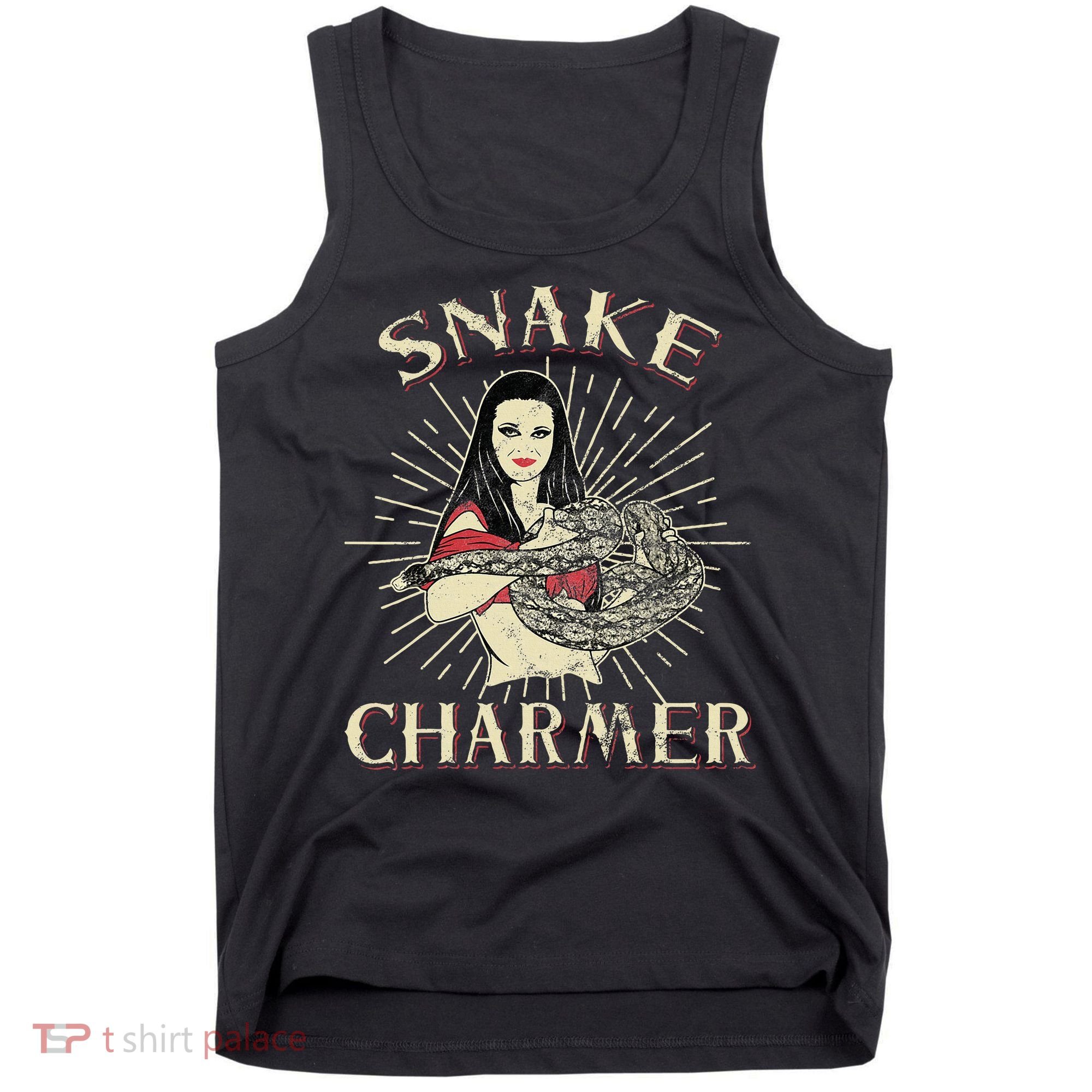 Snake Charmer Circus Party Snake Lover Gift Circus Tank Top