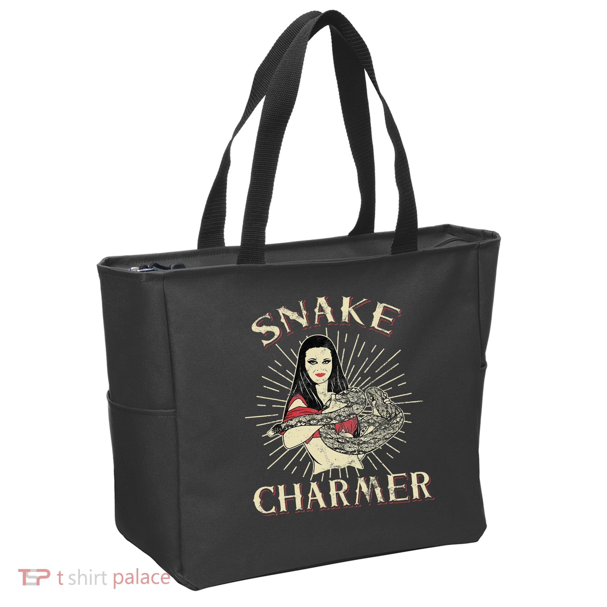 Snake Charmer Circus Party Snake Lover Gift Circus Tote Bag