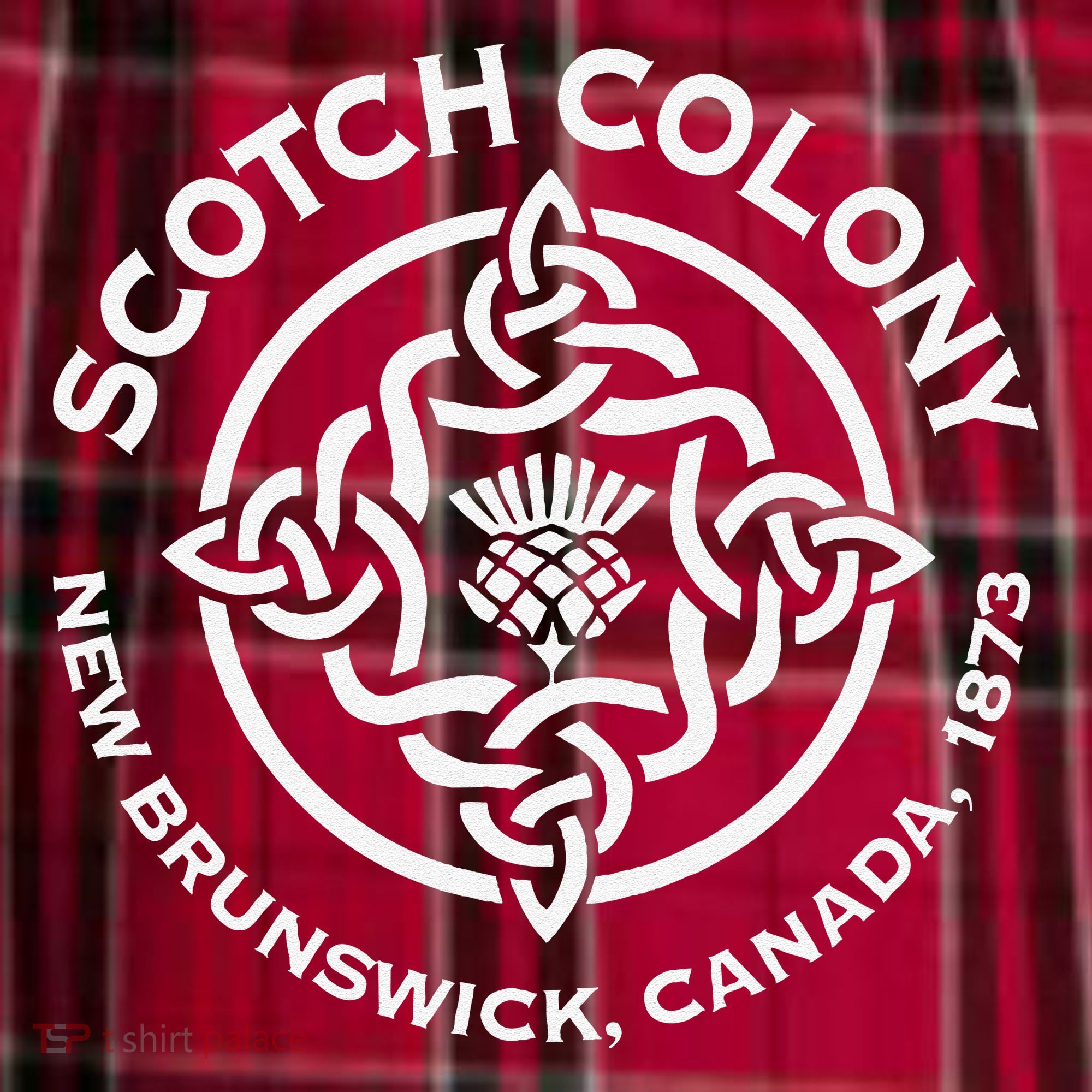 Scotch Colony Celtic Knot Women's Flannel Plaid Pajama Pants
