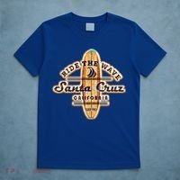 Santa Cruz Ca Vintage Surfers Gift T-Shirt thumb 5