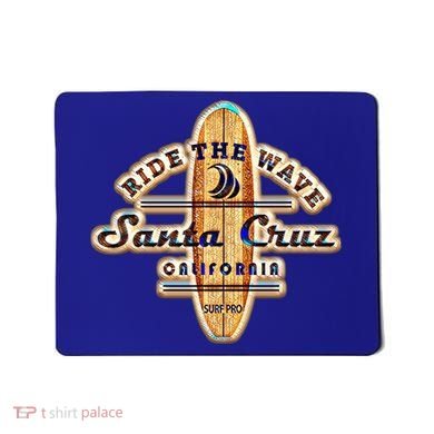 Santa Cruz Ca Vintage Surfers Gift Mousepad