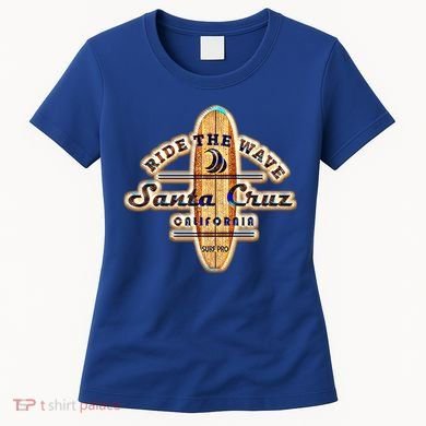 Santa Cruz Ca Vintage Surfers Gift Women's T-Shirt