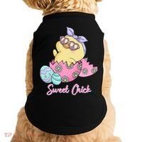 Sweet Chick Cute Spring Easter Doggie Tank thumb 0