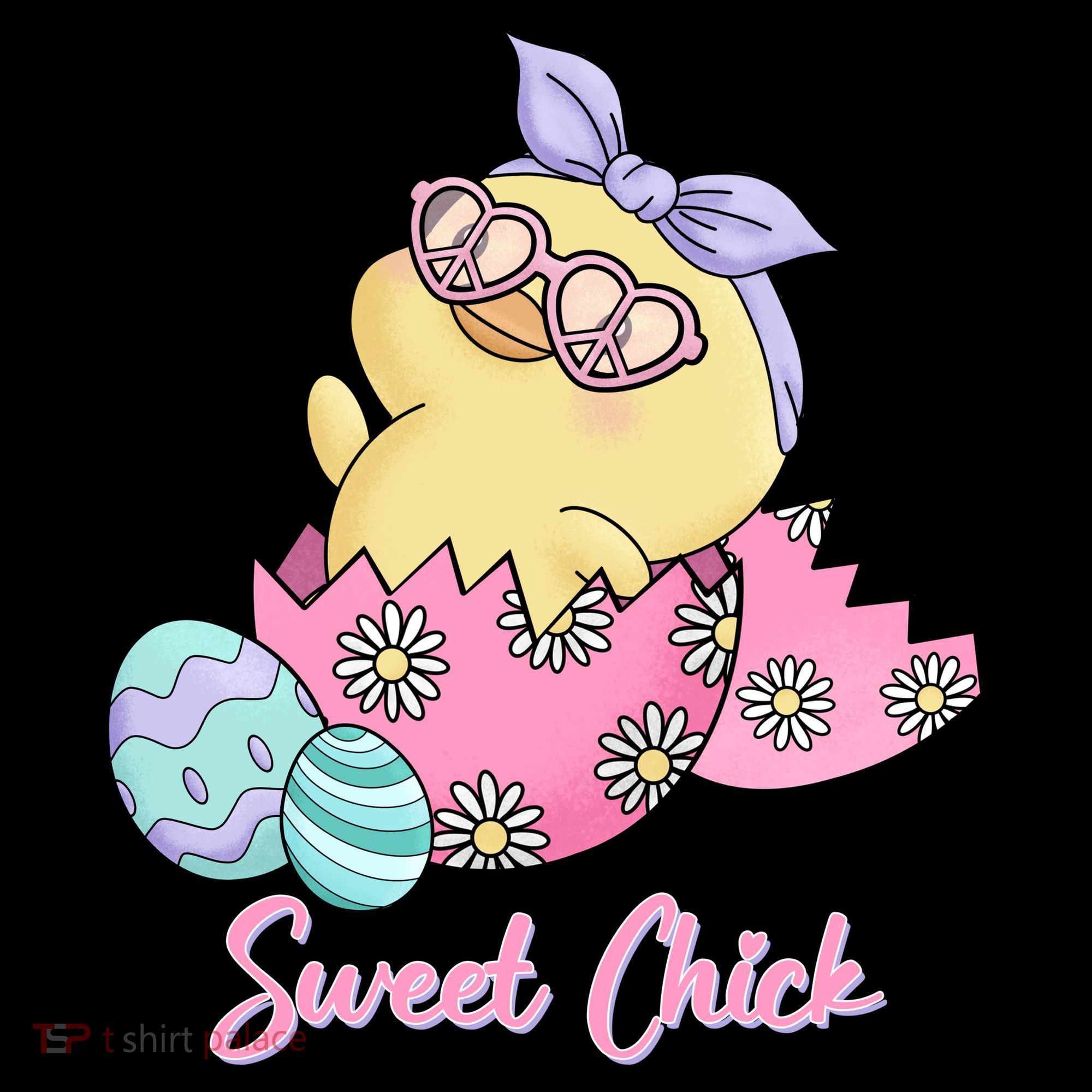Sweet Chick Cute Spring Easter Pajama Set