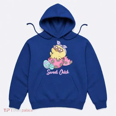 Sweet Chick Cute Spring Easter Hoodie