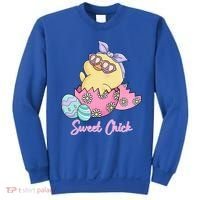 Sweet Chick Cute Spring Easter Sweatshirt thumb 0