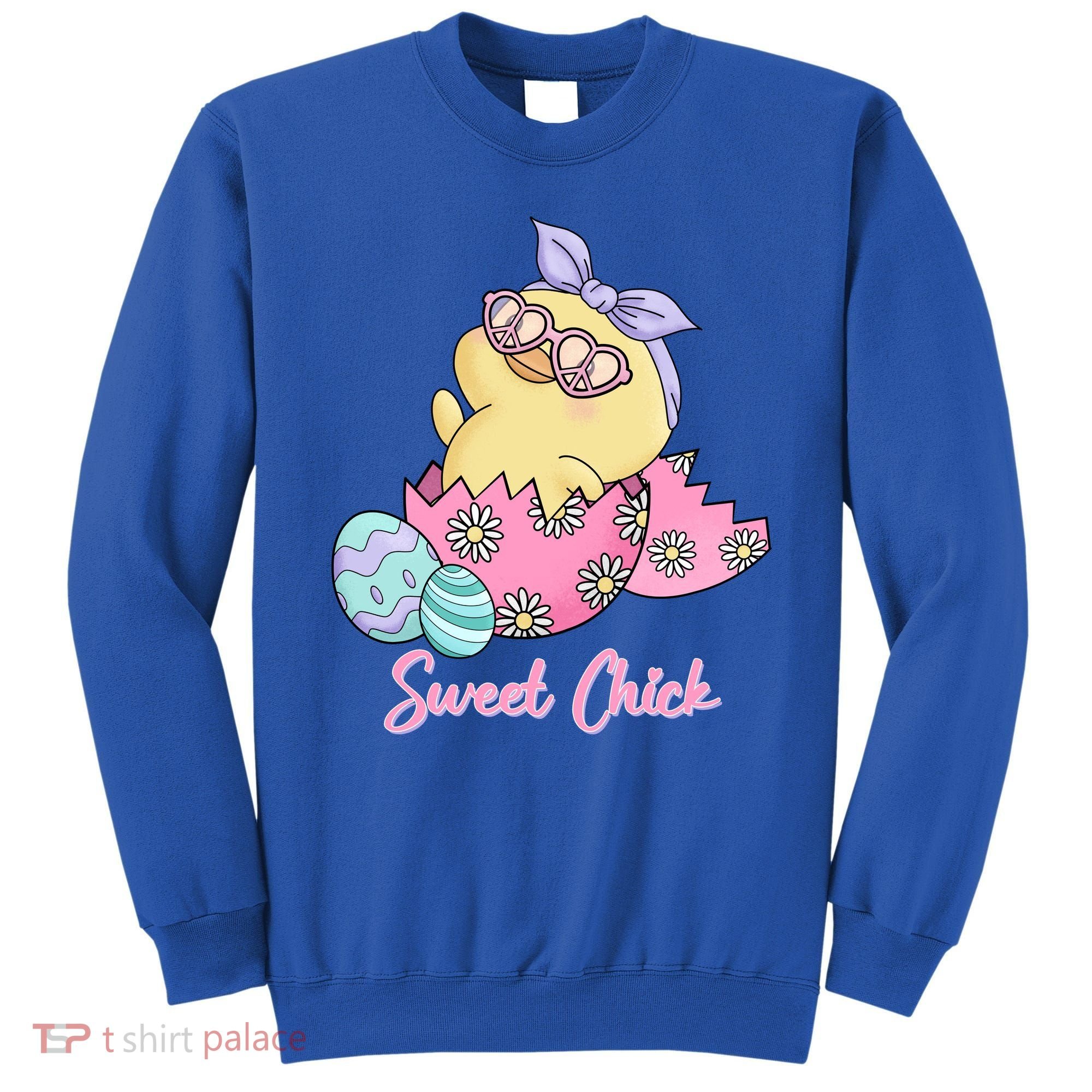 Sweet Chick Cute Spring Easter Sweatshirt