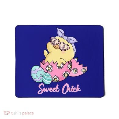Sweet Chick Cute Spring Easter Mousepad
