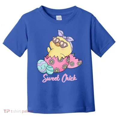 Sweet Chick Cute Spring Easter Toddler T-Shirt