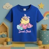 Sweet Chick Cute Spring Easter Toddler T-Shirt thumb 3