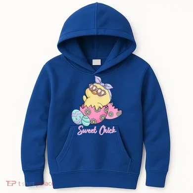 Sweet Chick Cute Spring Easter Kids Hoodie