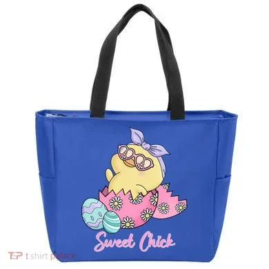 Sweet Chick Cute Spring Easter Tote Bag