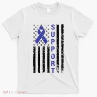 Support Colon Cancer Awareness T-Shirt thumb 0