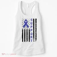 Support Colon Cancer Awareness Women's Tank Top thumb 0