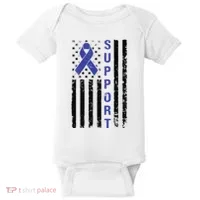 Support Colon Cancer Awareness Baby Bodysuit thumb 0