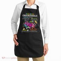 Seasonal Crochetaholic Crochet Crocheter Yarn Lover Apron thumb 2