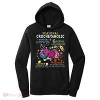 Seasonal Crochetaholic Crochet Crocheter Yarn Lover Women's Hoodie thumb 0