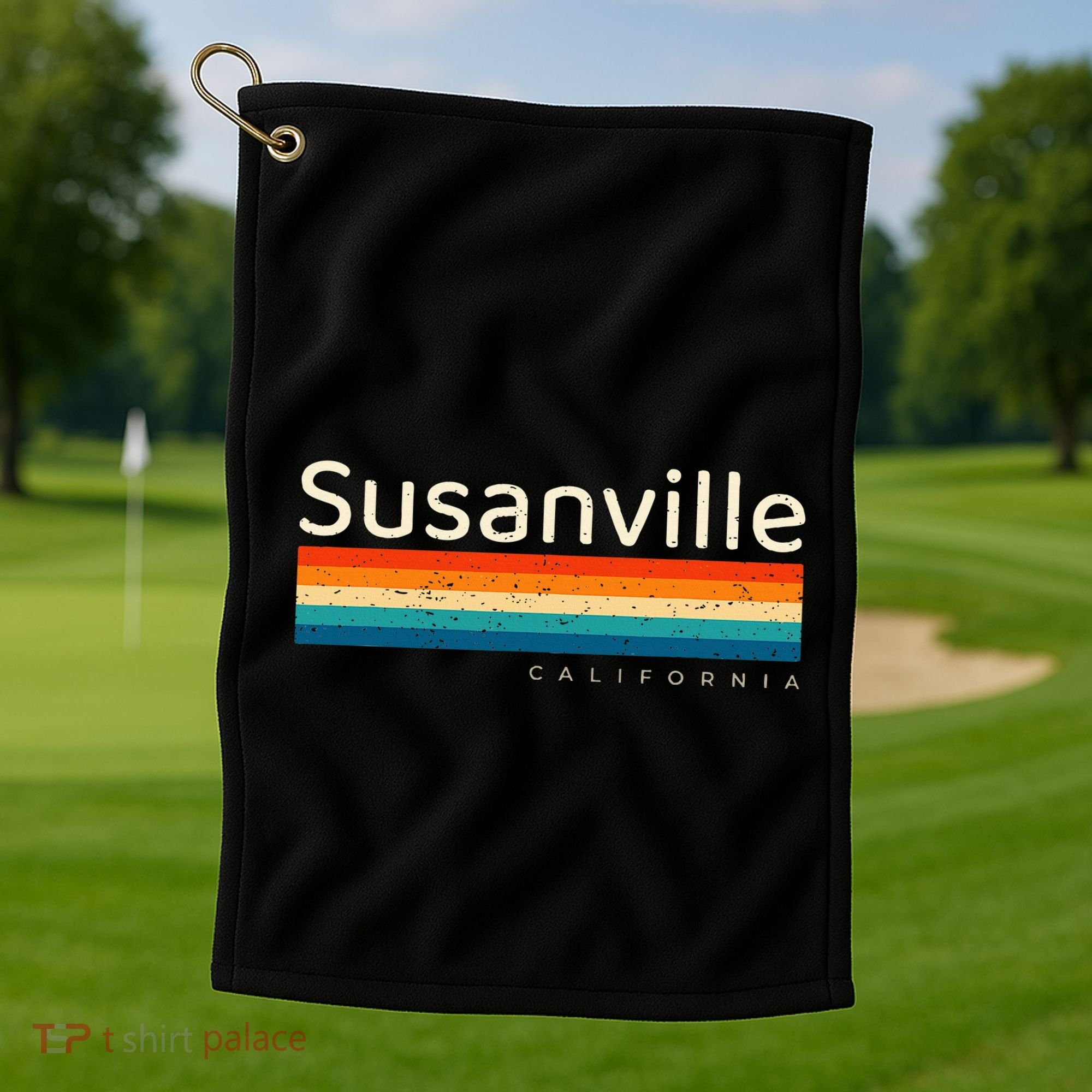 Susanville Ca California Golf Towel
