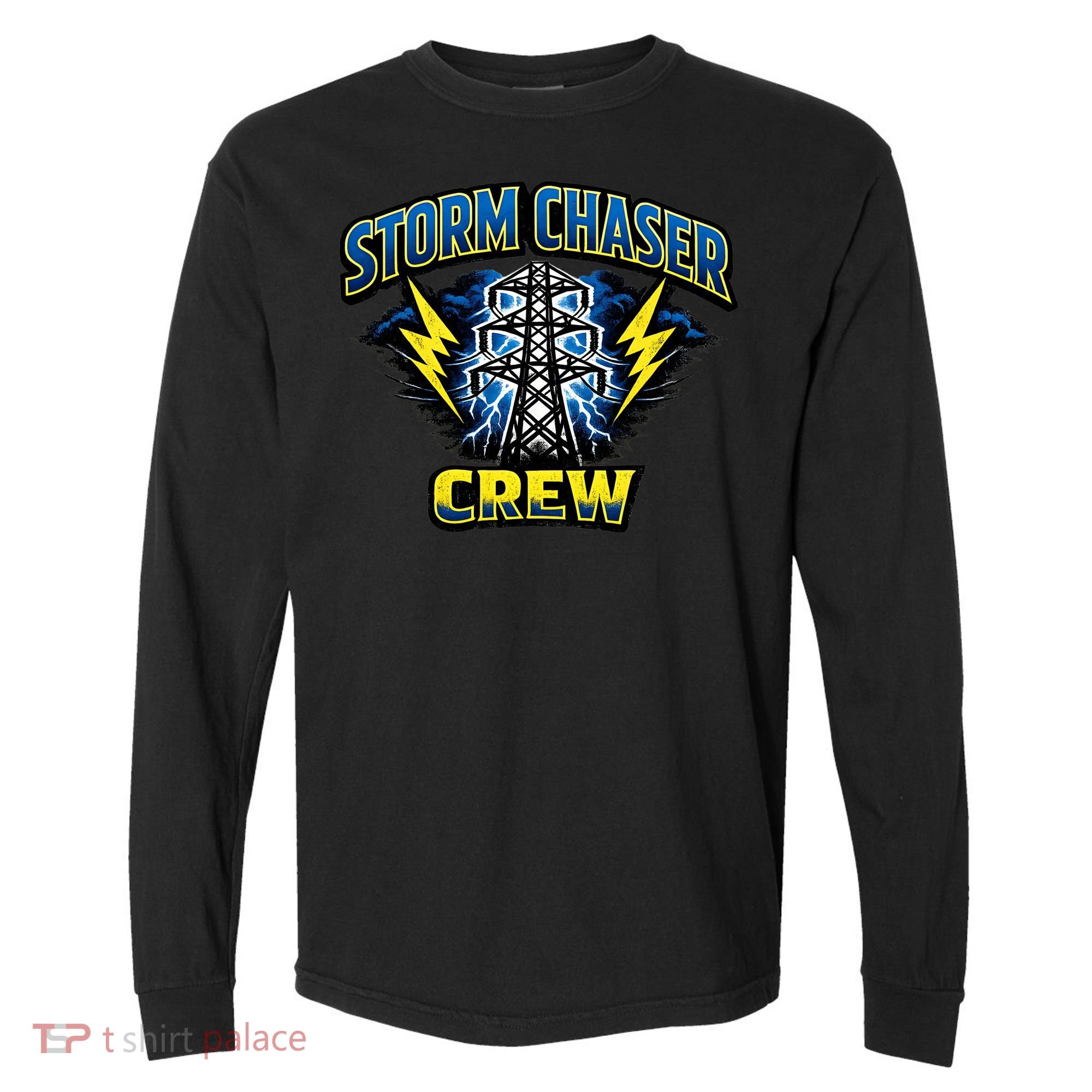 Storm Chaser Crew Comfort Colors Heavyweight Long Sleeve T-Shirt