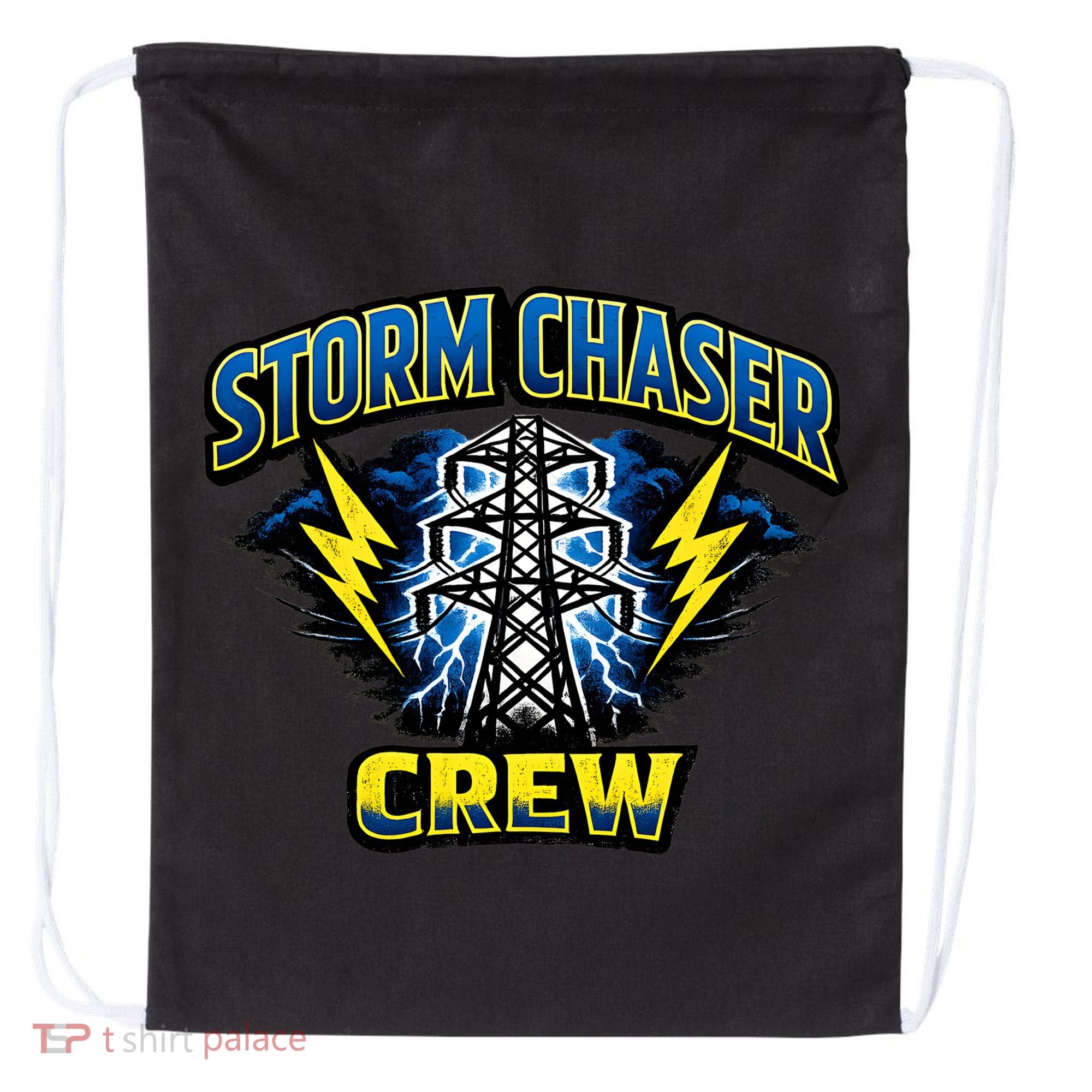 Storm Chaser Crew Drawstring Bag