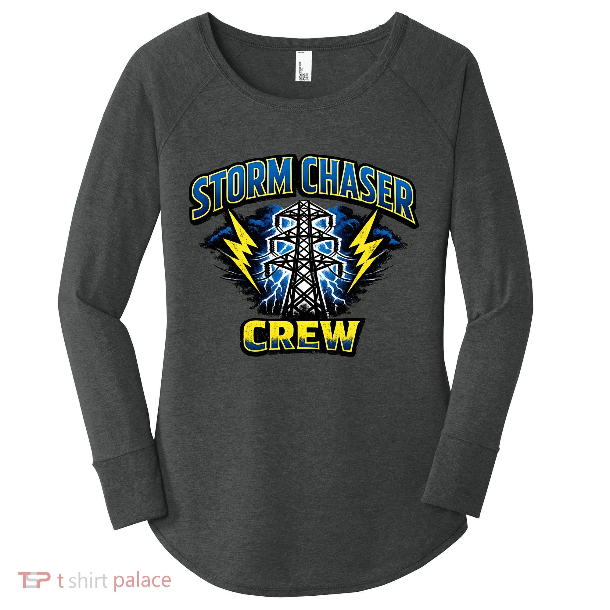 Storm Chaser Crew Women's Perfect Tri Tunic Long Sleeve Shirt
