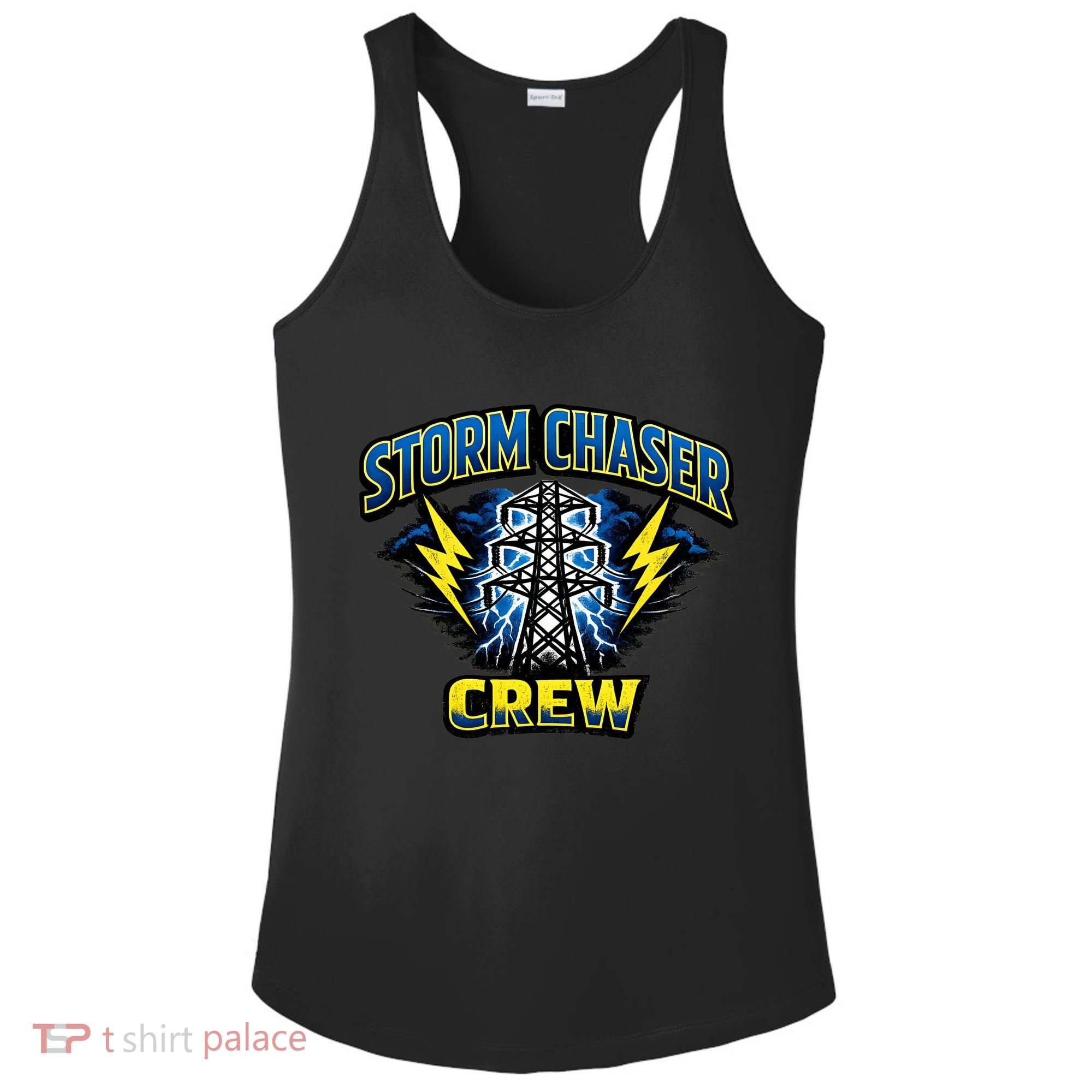 Storm Chaser Crew Ladies PosiCharge Competitor Racerback Tank