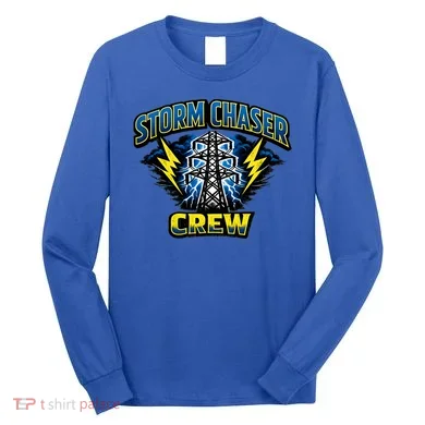 Storm Chaser Crew Long Sleeve Shirt